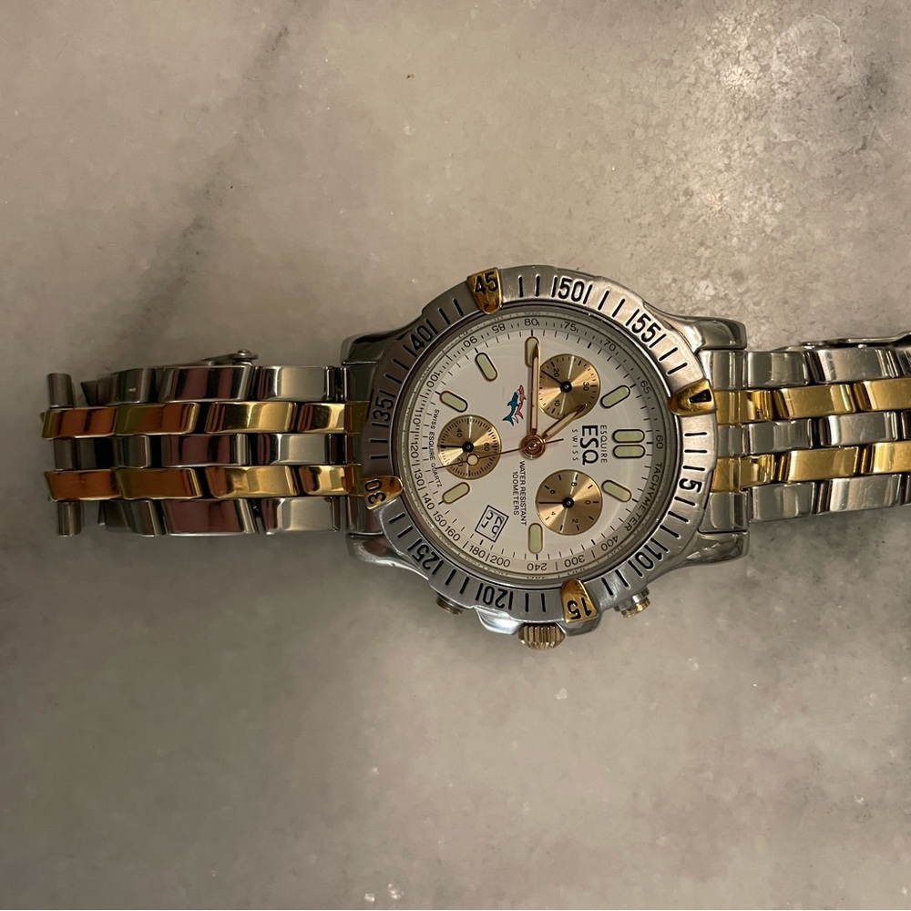 ESQ Swiss by Movado Two-Tone Chronograph Watch